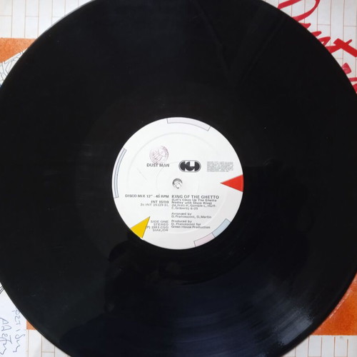 Maxi 12'' vinyl Dust Man King Of The Ghetto used, electronic