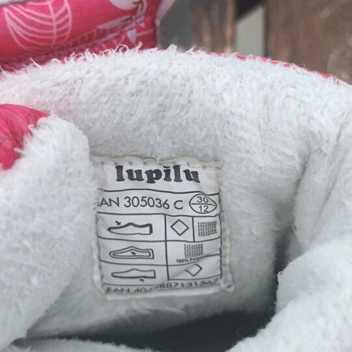 Lupilu ski boots for girl size 30 like new