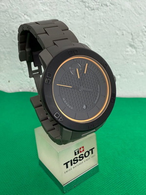 Movado Bold Titanium men's wristwatch like new