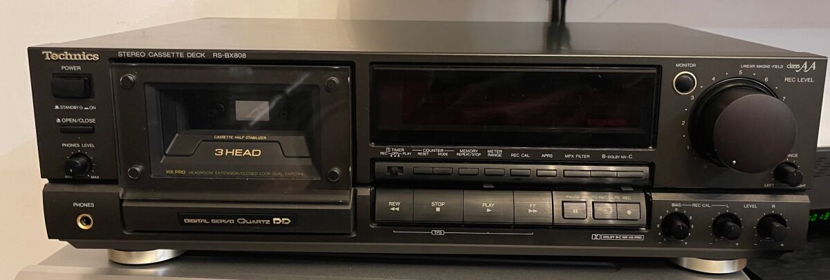 Technics RS BX808 Hi End 3-Head касетен… - € 600,00 - Vendora.bg