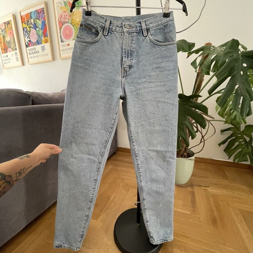 Calvin Klein vintage mom fit jeans used, size XS 34 6, blue