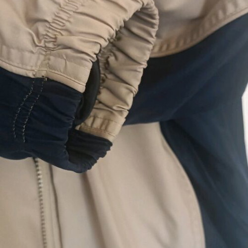 Vintage Adidas Track Jacket Cream/Navy like new, 90s style