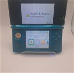 Nintendo 3ds aqua blue 4gb