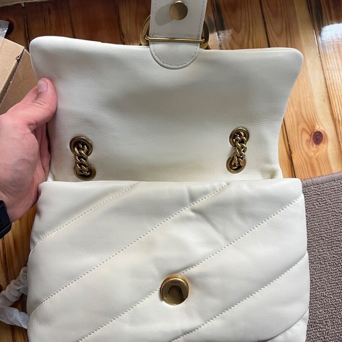 Pinko shoulder bag new, white cream