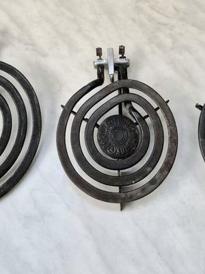 Westinghouse Super Corox vintage stove heating elements used, set of 3