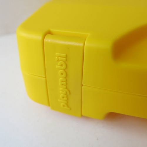 Playmobil yellow carry case used