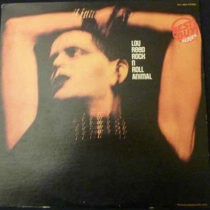 Lou Reed Rock N Roll Animal vinyl record used, rock