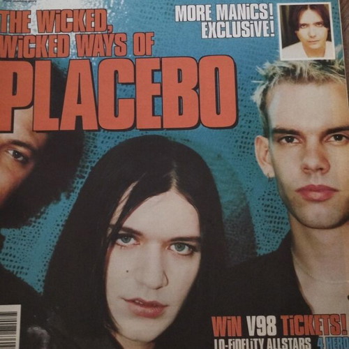 NME Placebo 1998 magazine like new