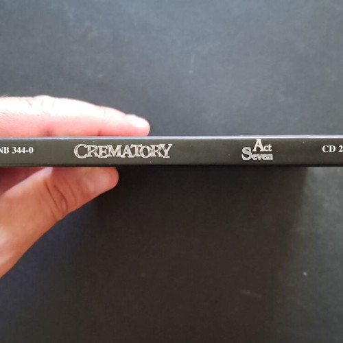 Crematory Act Seven Digipack CD like new, metal