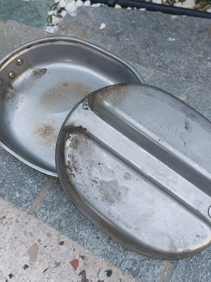 American mess kit World War II 1944 used