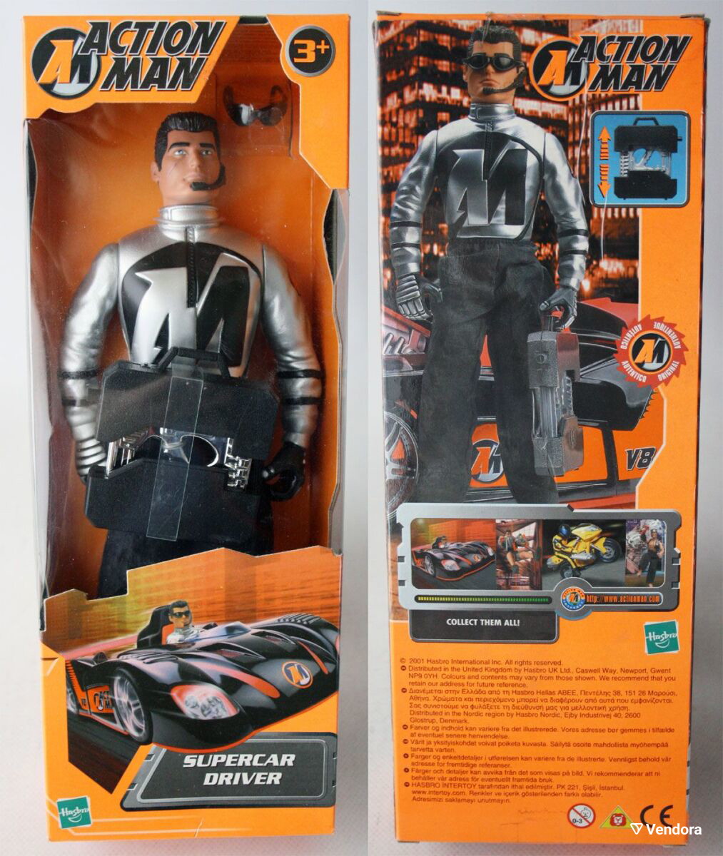 Action Man Supercar Driver φιγούρα… - € 39,00 - Vendora.gr