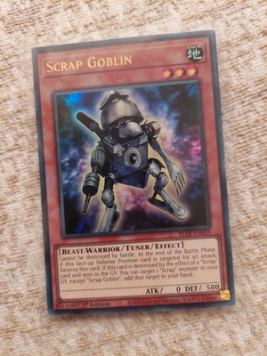 Yu-Gi-Oh Scrap Goblin ultra rare new
