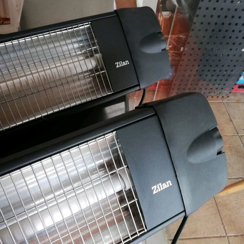 Halogen lamp heaters 3000w used, set of 2