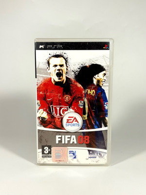FIFA 08 PSP game used, complete with manual