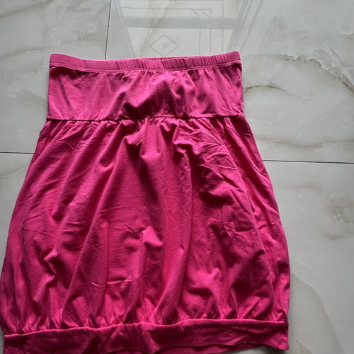 Strapless blouse Esmara like new, pink, size L