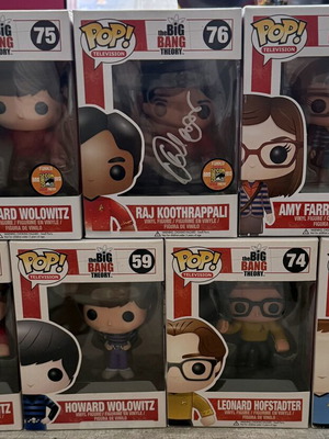 Big Bang Theory Funko Pop 7 pieces new set