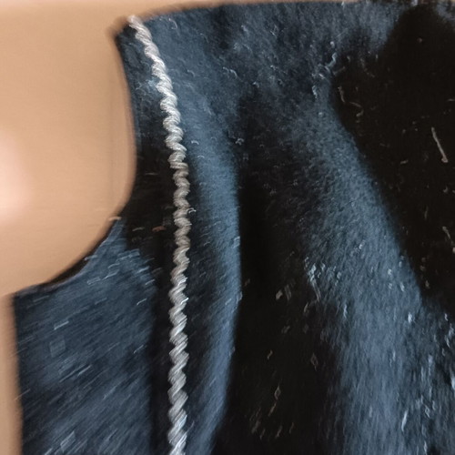 Collectible traditional wool dress of the era used