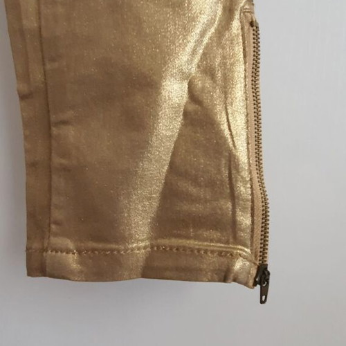 Ellos pants new, gold color, size S