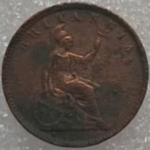 Copper coin of Ionian State 1 lepto 1834 like new