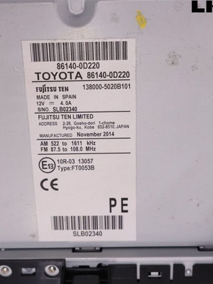 Player Yaris XP-13 parts like new, screen and circuit boards