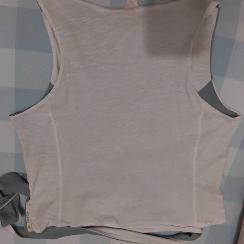 HEEL vest blouse small new, reversible