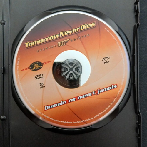 Tomorrow Never Dies DVD, special 007 edition