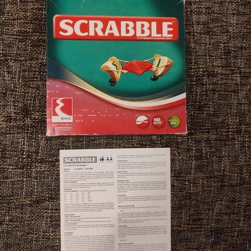 Scrabble Mattel EKO Greek Edition like new