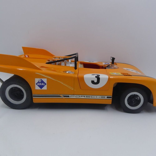 Carrera Structo Porsche 908 R/C Race Car used vintage rare 1/12