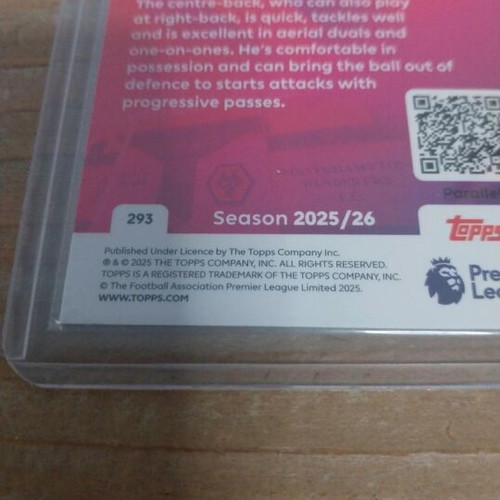 Emmanuel Agbadou Topps Premier League card like new