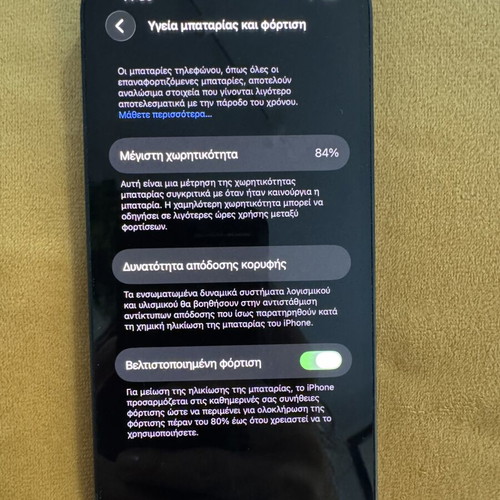 iPhone 13 128 GB used, black, very good condition