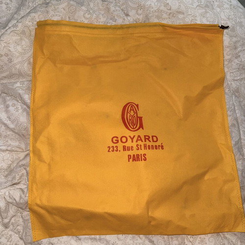 Goyard dust bag new