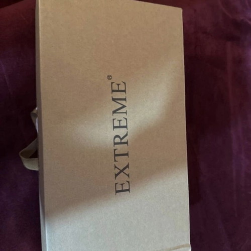 Extreme sneakers new, white with blue details, size 42