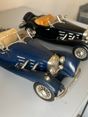 Mercedes antique model cars Burago 1/18 used, very old, rare