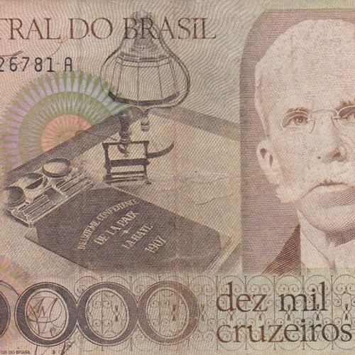 Brazilian banknote used