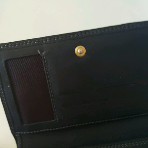 Valentini wallet used, black, authentic