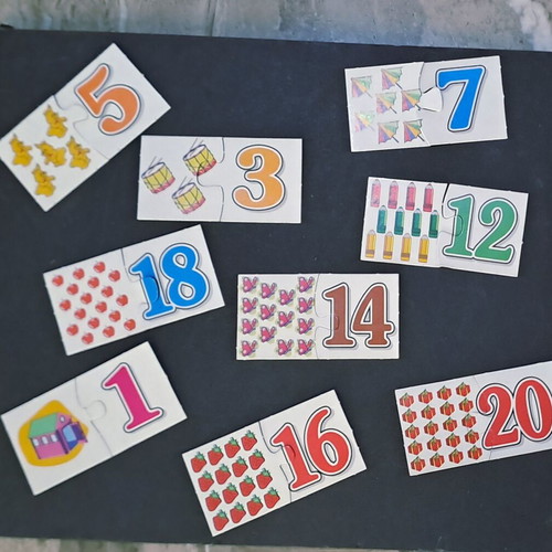 Educational game Mathaino na Metro used, 42 cards