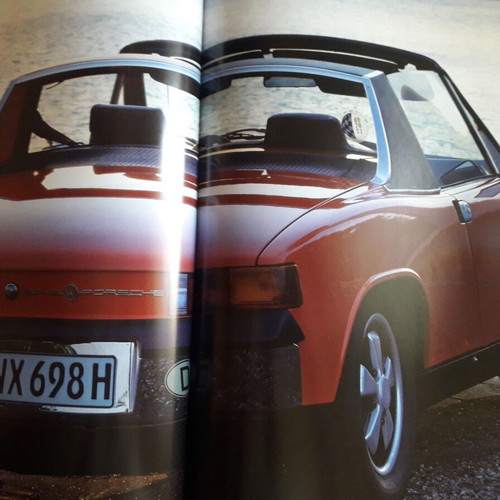 Porsche book used, history and models with photos