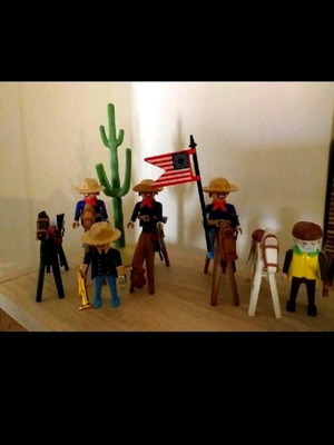 Playmobil 3485 Western ιππικό πλήρες σετ σαν καινούργιο 1987