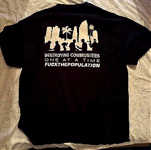 FTP FuckThePopulation Community T-Shirt - size XL