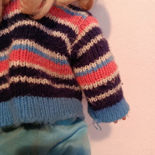 Vintage Cabar Cicciobello doll 70's, used, 45 cm plastic