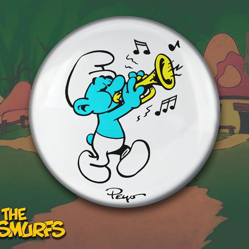 The Smurfs Pin Set new, classic 1984 edition, 10 pieces