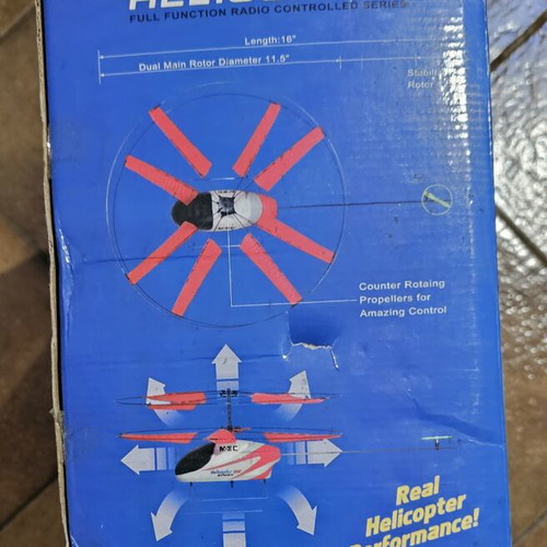Wild Wheels Upper Air Herald 3835 vintage RC helicopter full set
