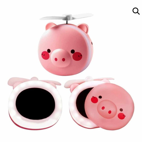 LED makeup mirror with fan new