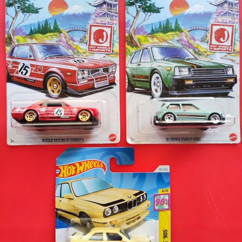 Hot Wheels collectible 3-piece set – JDM & BMW – sealed