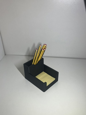 Desk Organizer 2 in 1 Minimalist 3D Printed