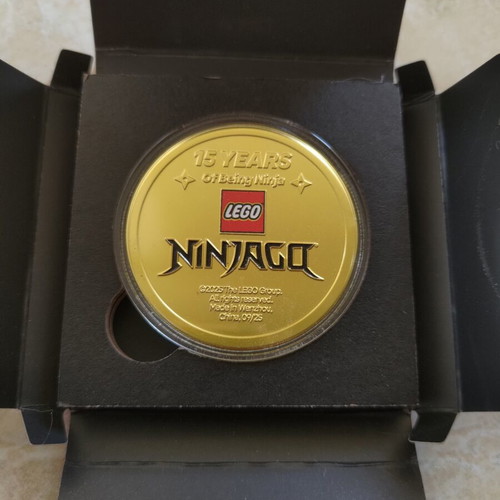Lego Ninjago 15th Anniversary Collectible Coins Complete Set new