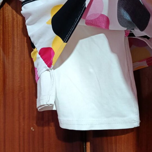 Crop top thin elastic with polka dots, size S/M