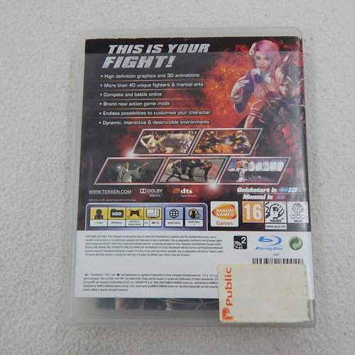 Tekken 6 PS3 Play Station game like new