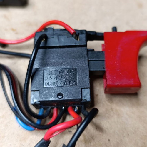 Jin Ding EA 12/Z1 drill driver switch 16.8-18V 12A used