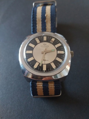 Midas men's mechanical wristwatch NOS like new